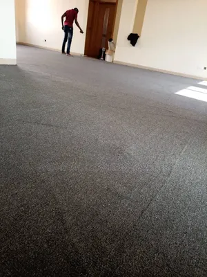 Office Gray Wall to Wall Woolen Carpet