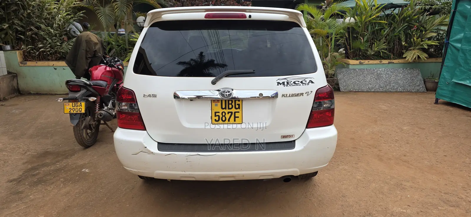 Toyota Kluger 2006 White