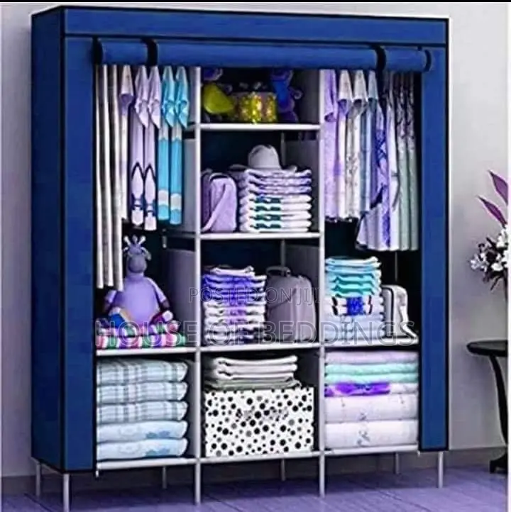 Modern Metallic Closet