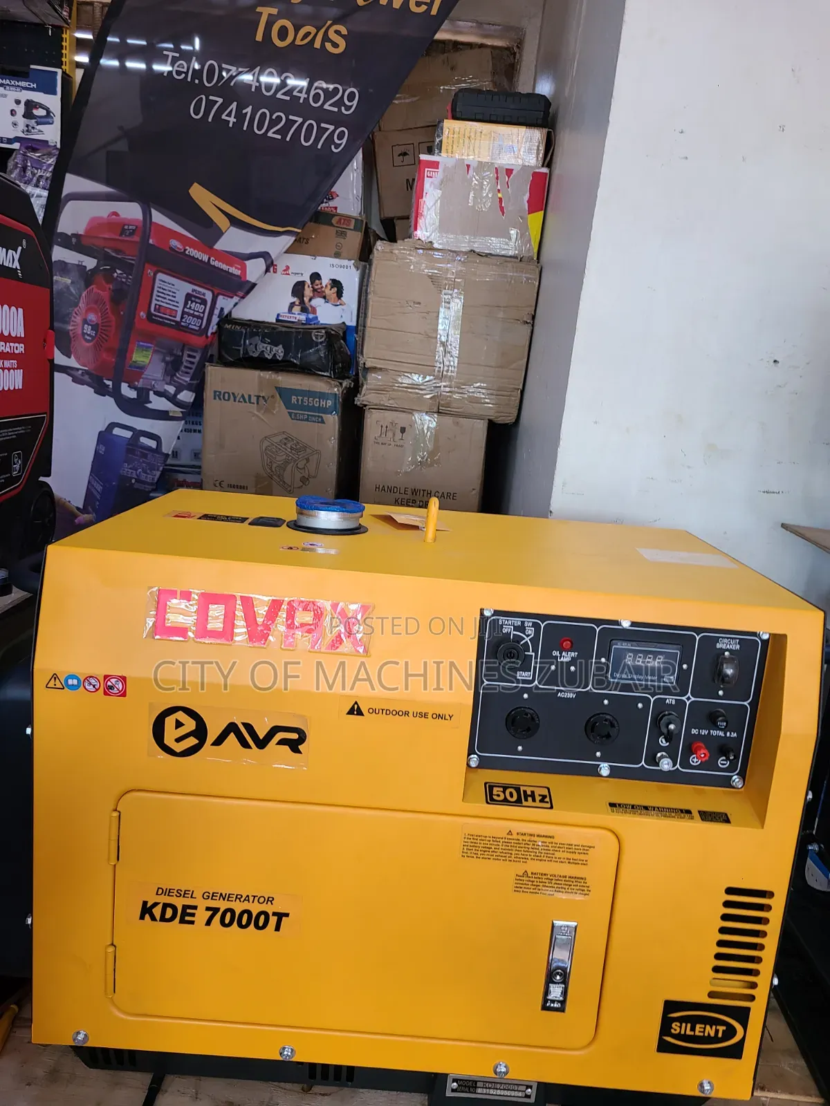 Silent Diesel Generator 5.5kva
