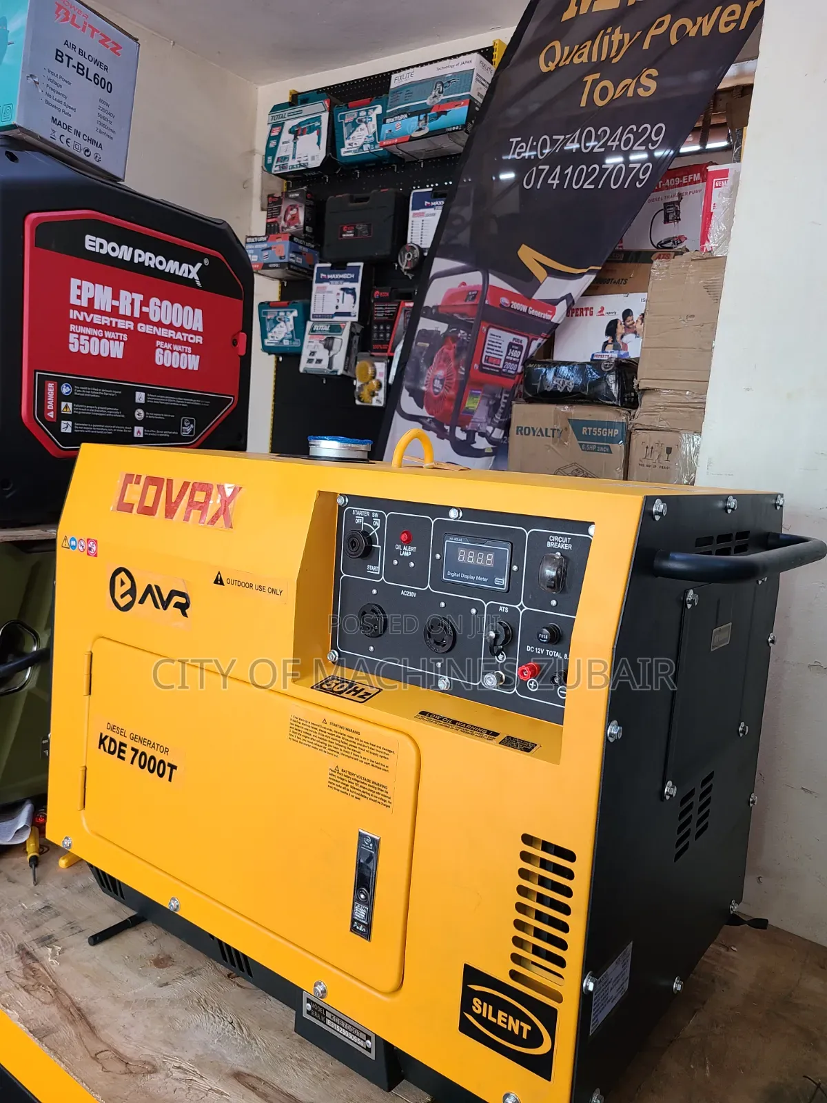 Silent Diesel Generator 5.5kva