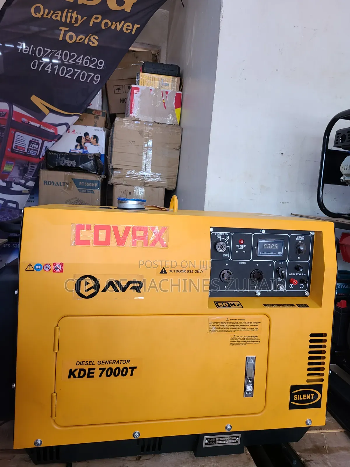 Silent Diesel Generator 5.5kva