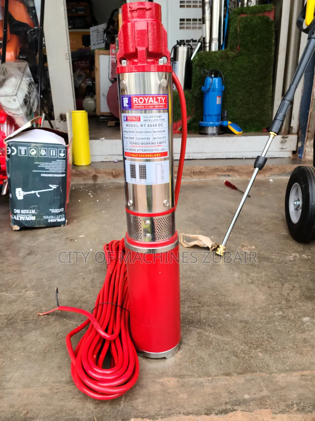 Submersible Solar Pump Impeller Type