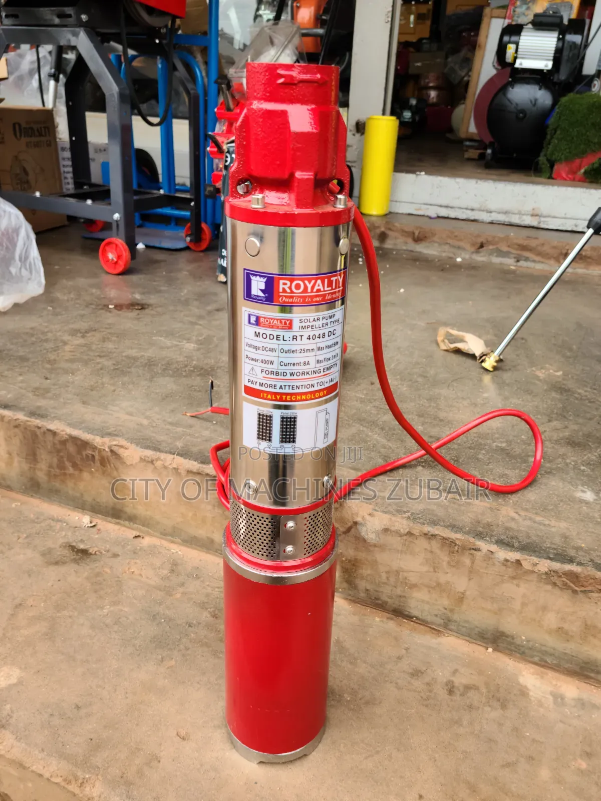 Submersible Solar Pump Impeller Type