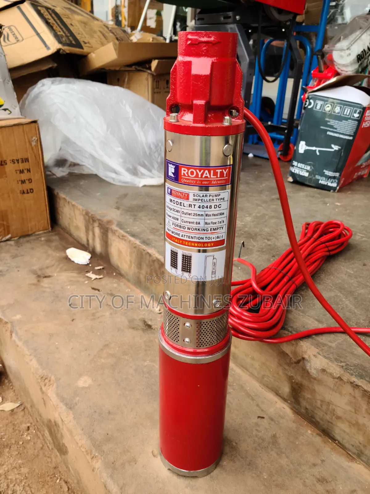 Submersible Solar Pump Impeller Type