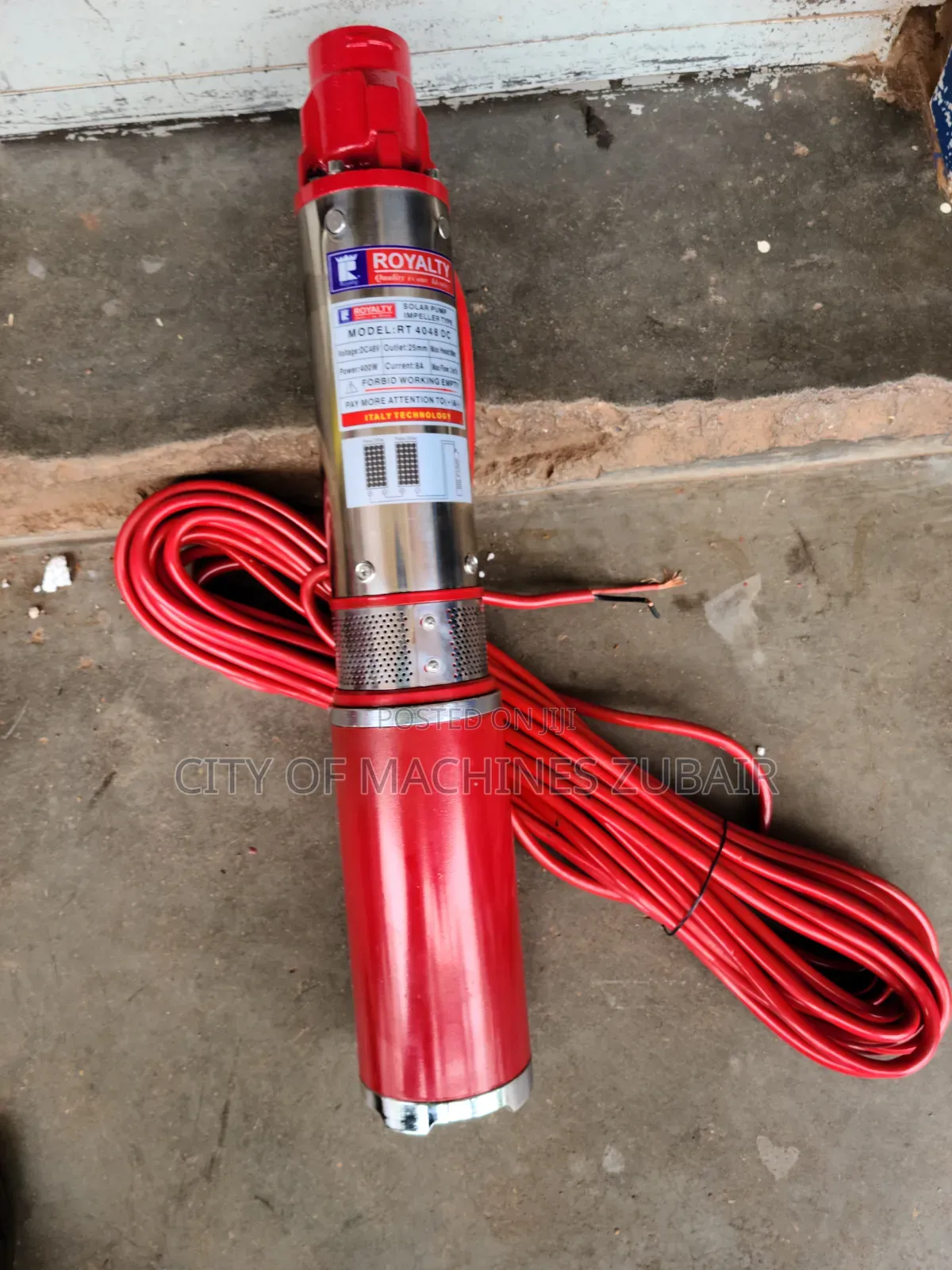 Submersible Solar Pump Impeller Type