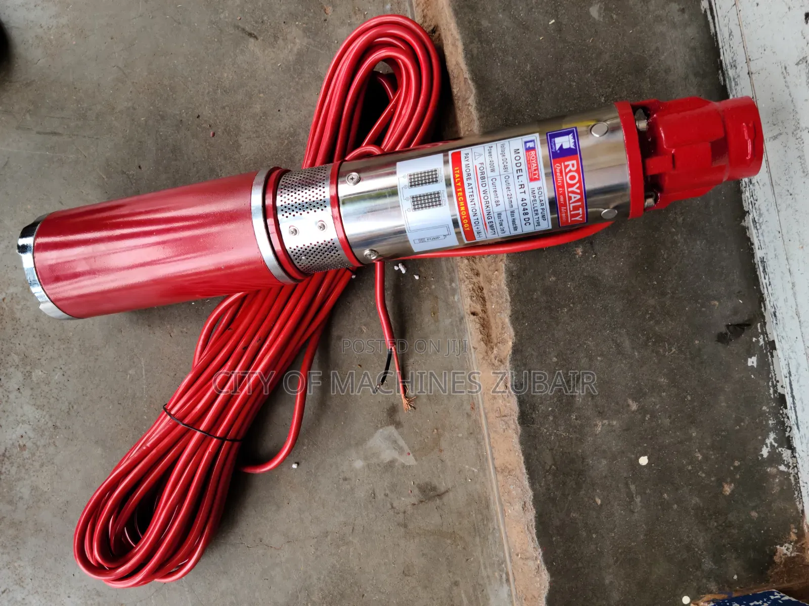 Submersible Solar Pump Impeller Type