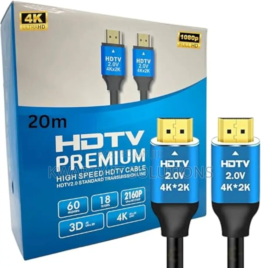 20-Meter Premium High Speed HDMI Cable
