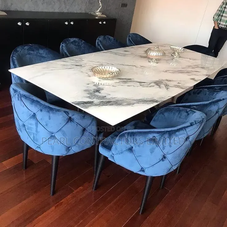 Dining Tables/Marble Top 8 Seaters Dining Sets Any Colour 3,000,000/-