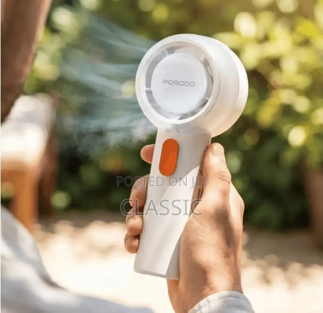 Porodo Lifestyle Chillo Mista Handheld Mist Fan