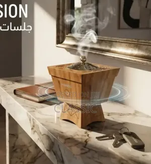 Porodo Lifestyle Classic Wood-Finish Portable Incense Burner