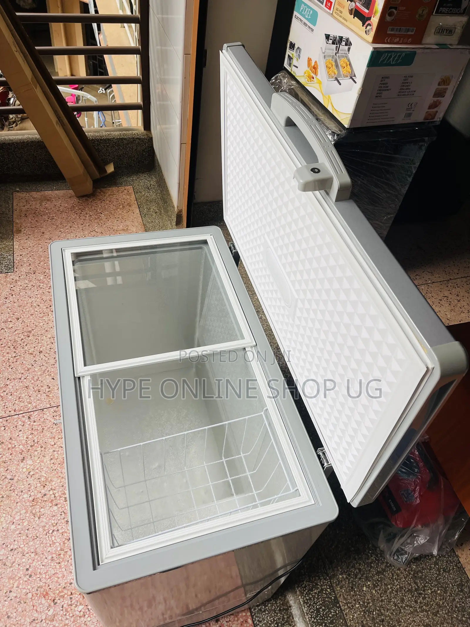 Low Power Consumption,one Month Used 265L Chest Deep Freezer