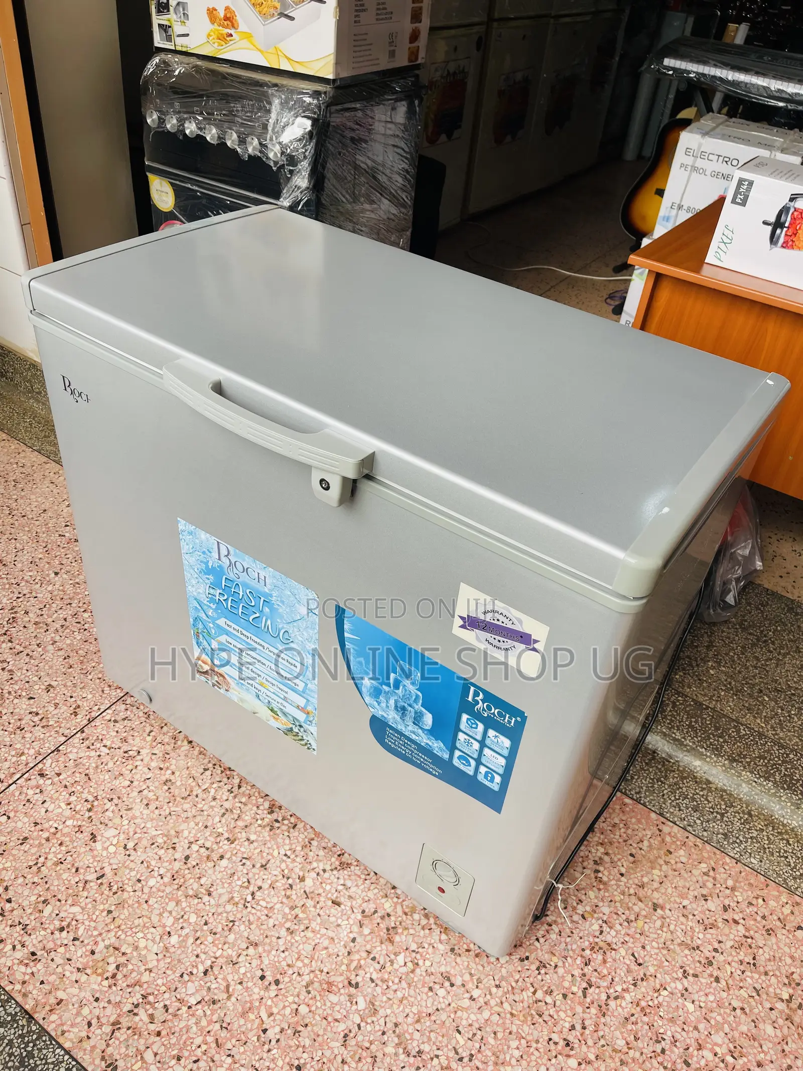 Low Power Consumption,one Month Used 265L Chest Deep Freezer