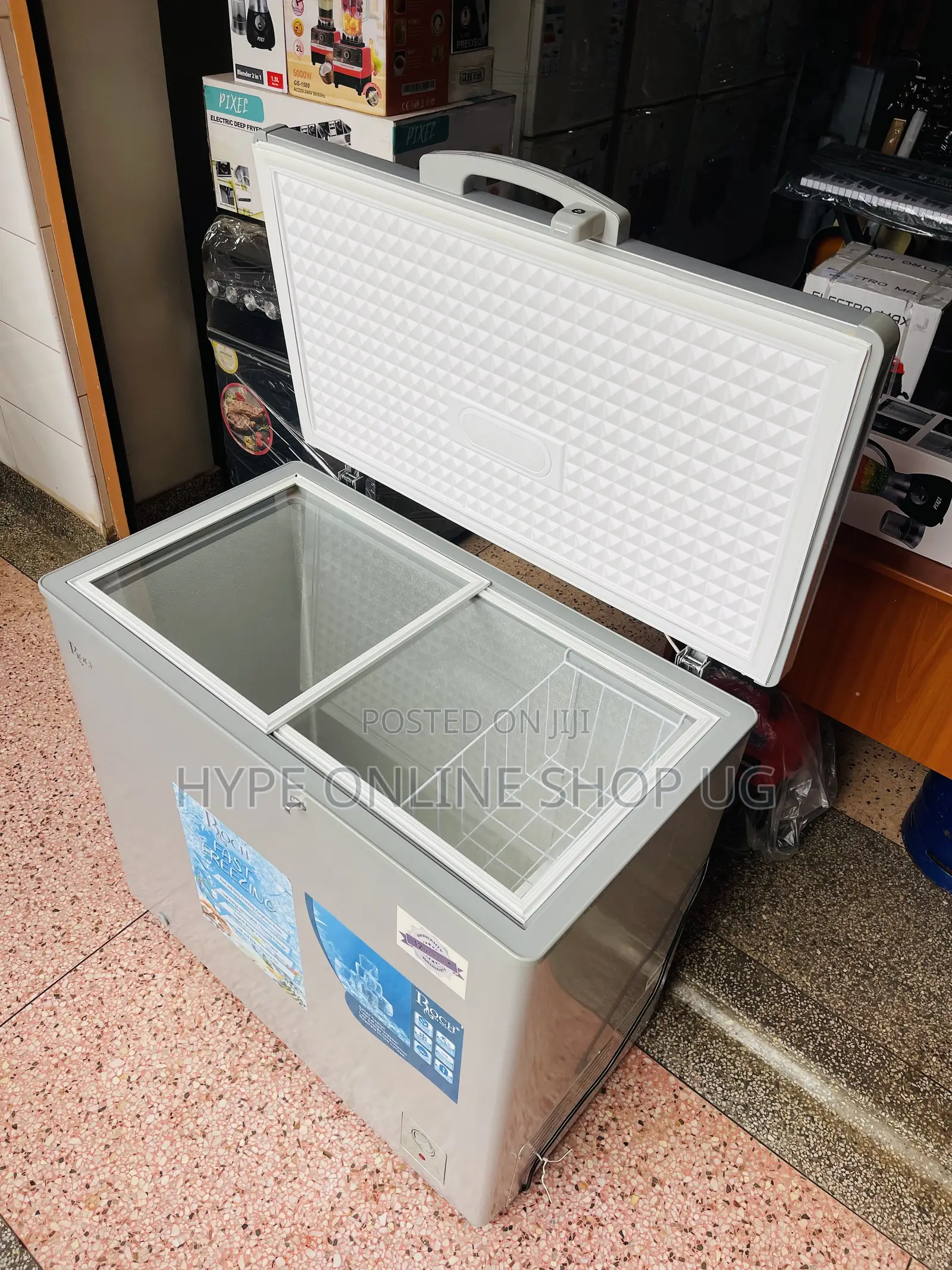 Low Power Consumption,one Month Used 265L Chest Deep Freezer