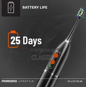 Porodo Lifestyle Water Flosser Sonic Electric Toothbrush