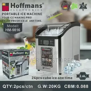 Hoffmans Electronics Portable Ice Machine (Model HM-9815)