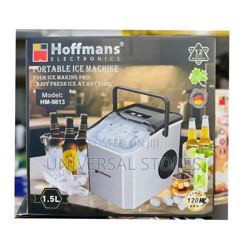 Hoffmans Electronics Portable Ice Machine (Model HM-9815)