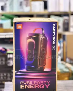 BL PartyBox 130 Black Portable Party Speaker With 200W JBL Pro Sound