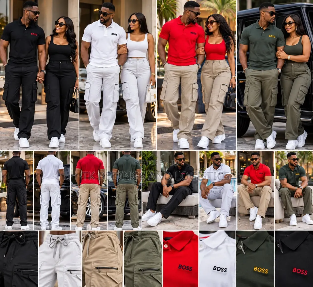 Unisex Cargo Pants