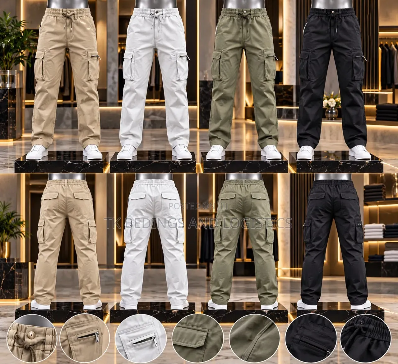 Unisex Cargo Pants