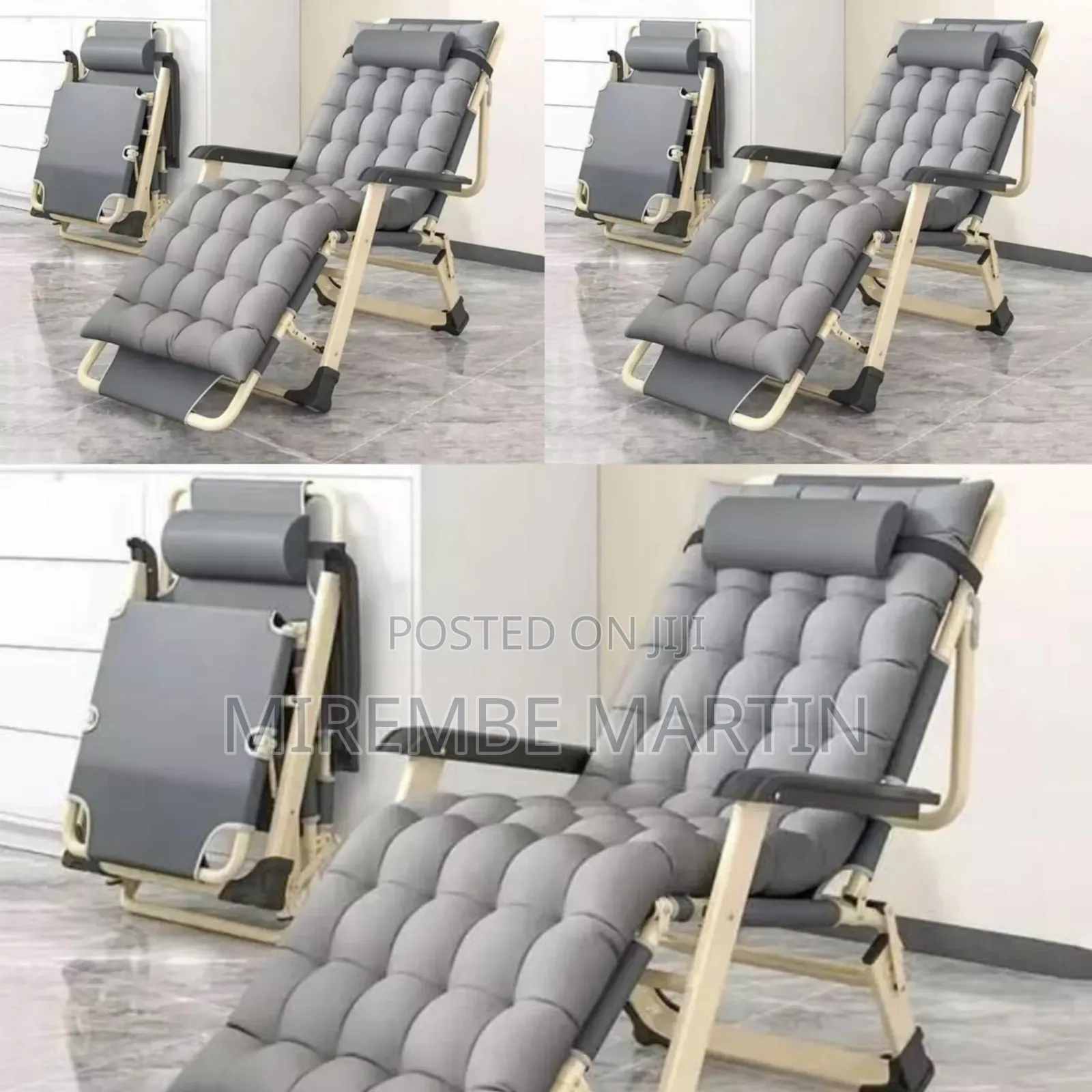 Folding Reclining Lounge Chair