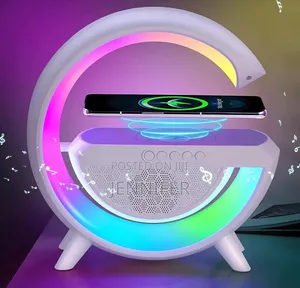 3-in-1 Wireless Charger With Bluetooth Speaker and Lamp