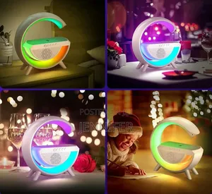 3-in-1 Wireless Charger With Bluetooth Speaker and Lamp
