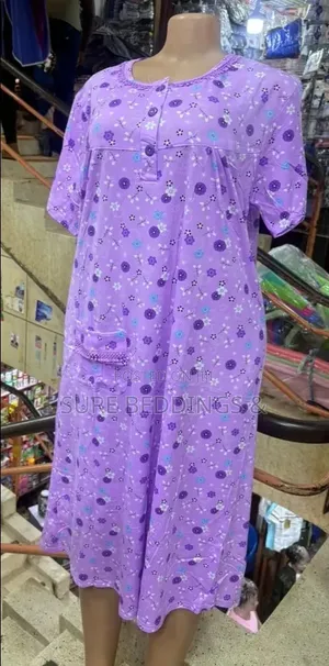 Cotton Free Size Night Wear