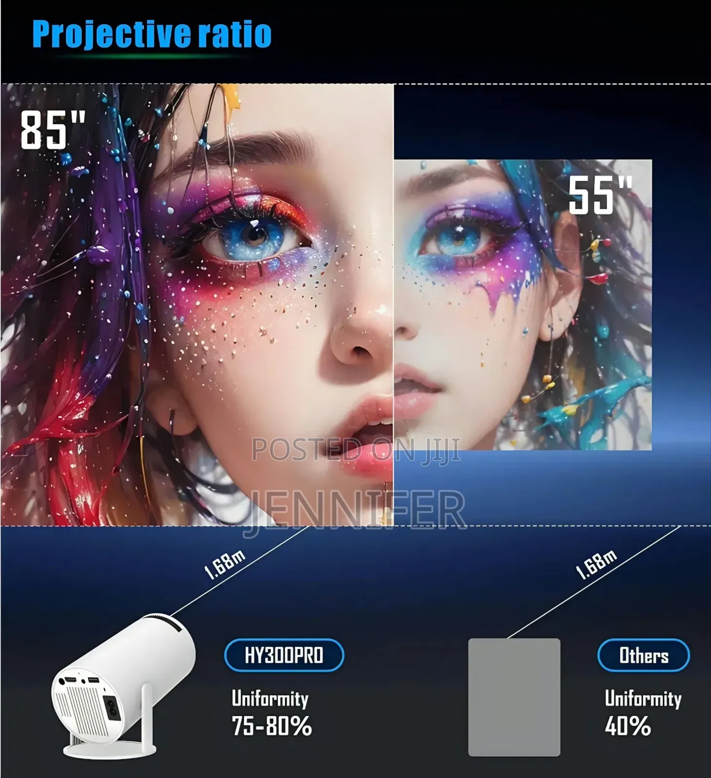  Portable Smart Projector