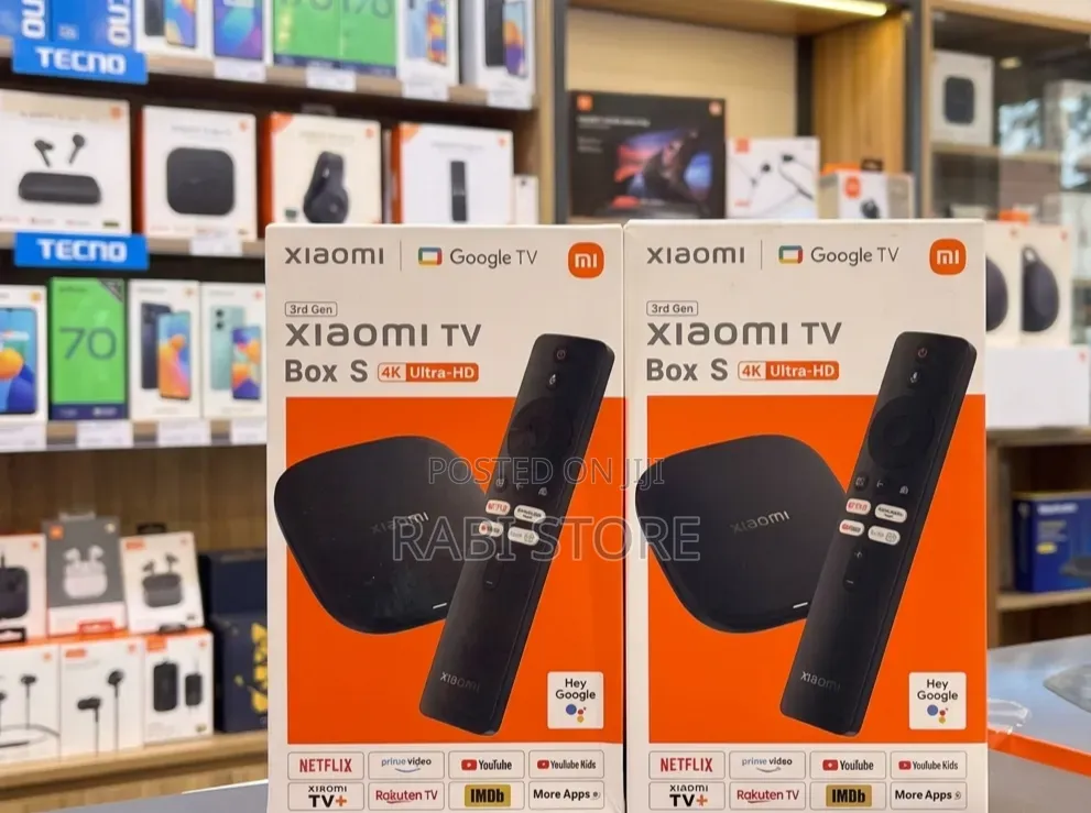 TV Stick, Xiaomi Mi TV Box S 3rd Gen 32GB *Global Version* - UHD