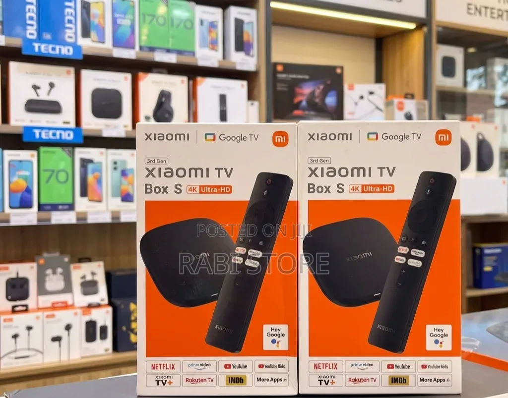 TV Stick, Xiaomi Mi TV Box S 3rd Gen 32GB *Global Version* - UHD