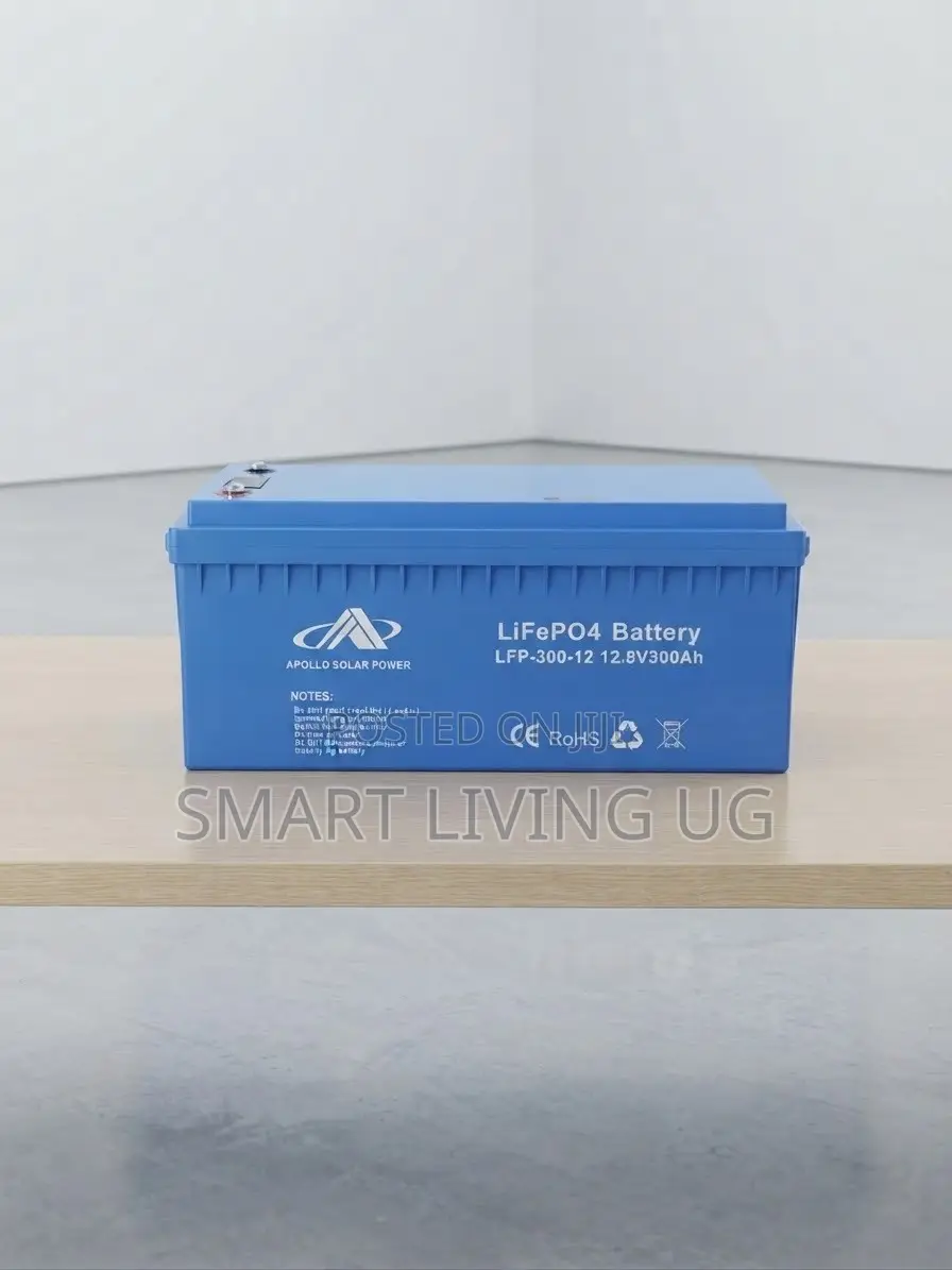 Premium Apollo Solar 300Ah 12V LiFePO4 Inverter Battery UIO