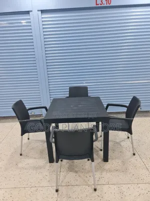 Hard Quality Outdoor Plastic Table and Chair Plastic Table and Chairs