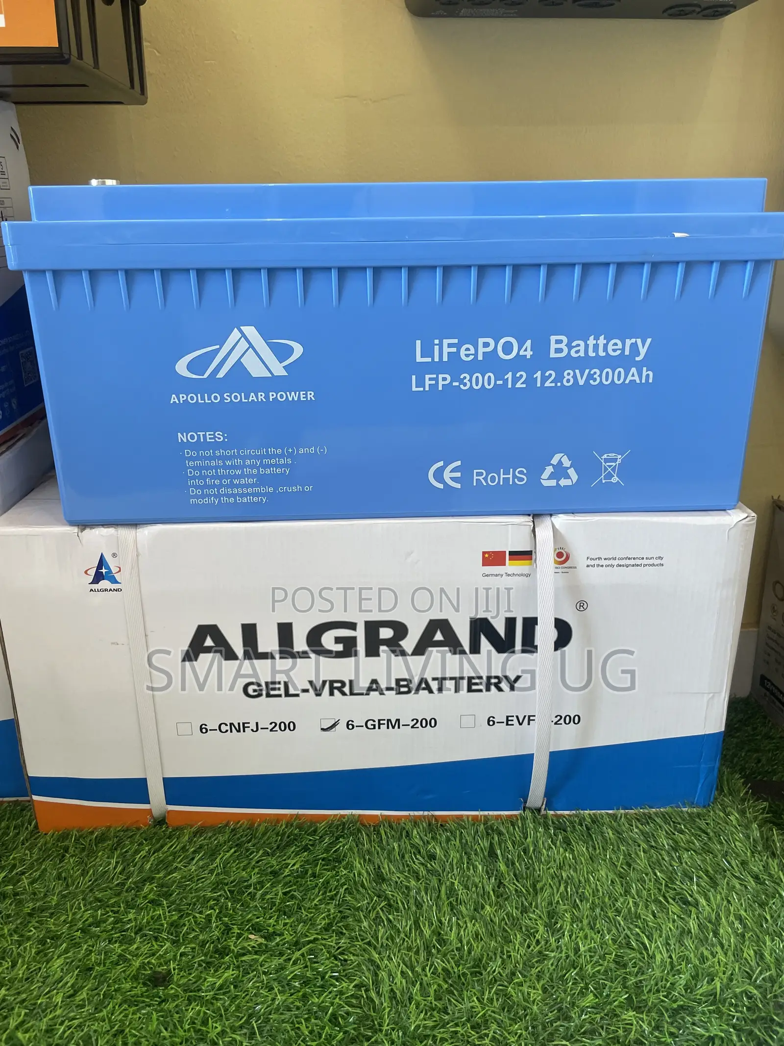 Ultra-Reliable Apollo 12.8V 300Ah Lithium Iron Phosphate Battery HAD
