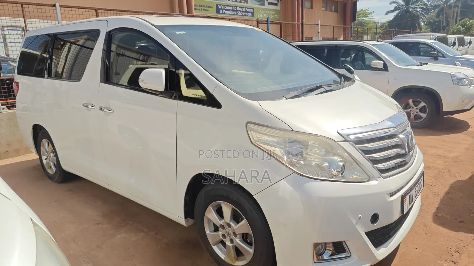 Toyota Alphard 2012 White