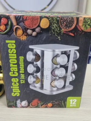 Spice Carousel 12 Jar Rotating