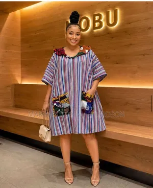 Ankara Bubu Shirt Dress