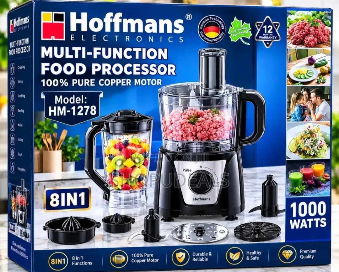 8 in 1 Hoffmans Food Processor