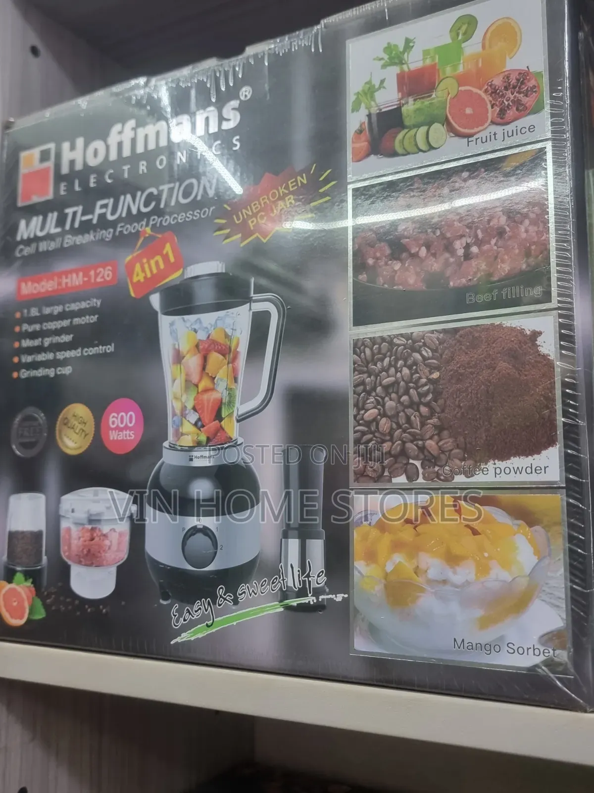 Multi Functional Cell Wall Breaking Food Processor