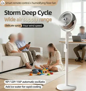 3-in-1 Air Circulation Mist Fan