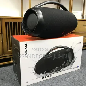 JBL Boombox 3 Black Portable Wireless Speaker