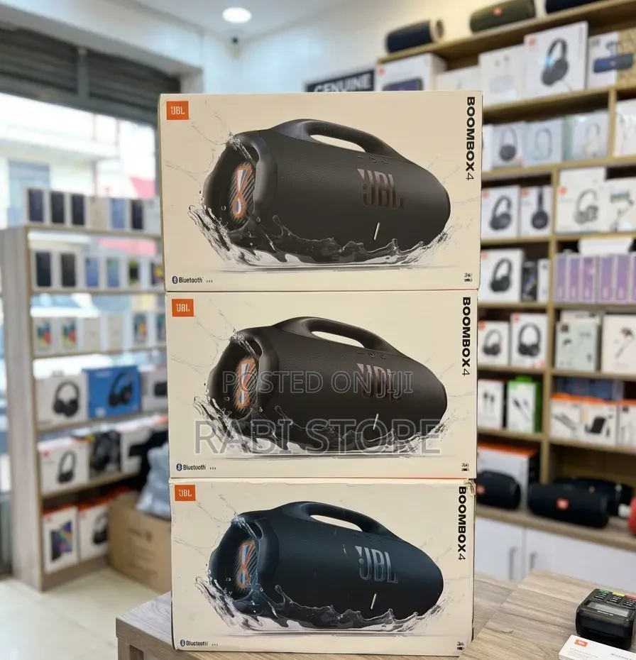 JBL Boombox 4 Bluetooth Speaker ,Black or Blue