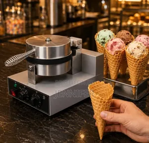 Commercial Electric Waffle Cone Baker Machine
