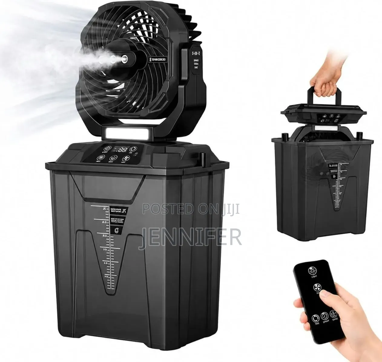 Rechargeable Portable Bucket Misting