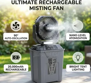Rechargeable Portable Bucket Misting