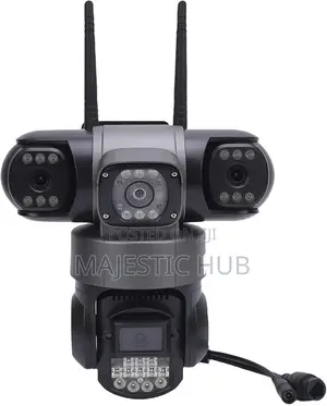 V380 Pro 16MP WiFi 6 Camera – 4-Lens Color Night Vision CCTV
