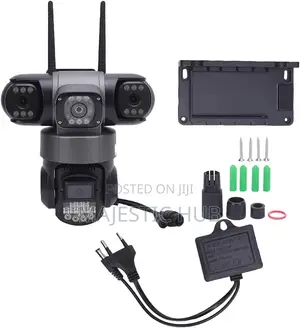 V380 Pro 16MP WiFi 6 Camera – 4-Lens Color Night Vision CCTV
