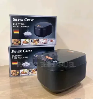Touch Screen 5l Rice Cooker Silver Crest