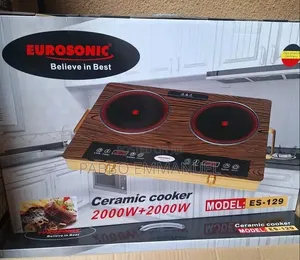 3500w Induction Ceramic Double Silver Crest Cooker