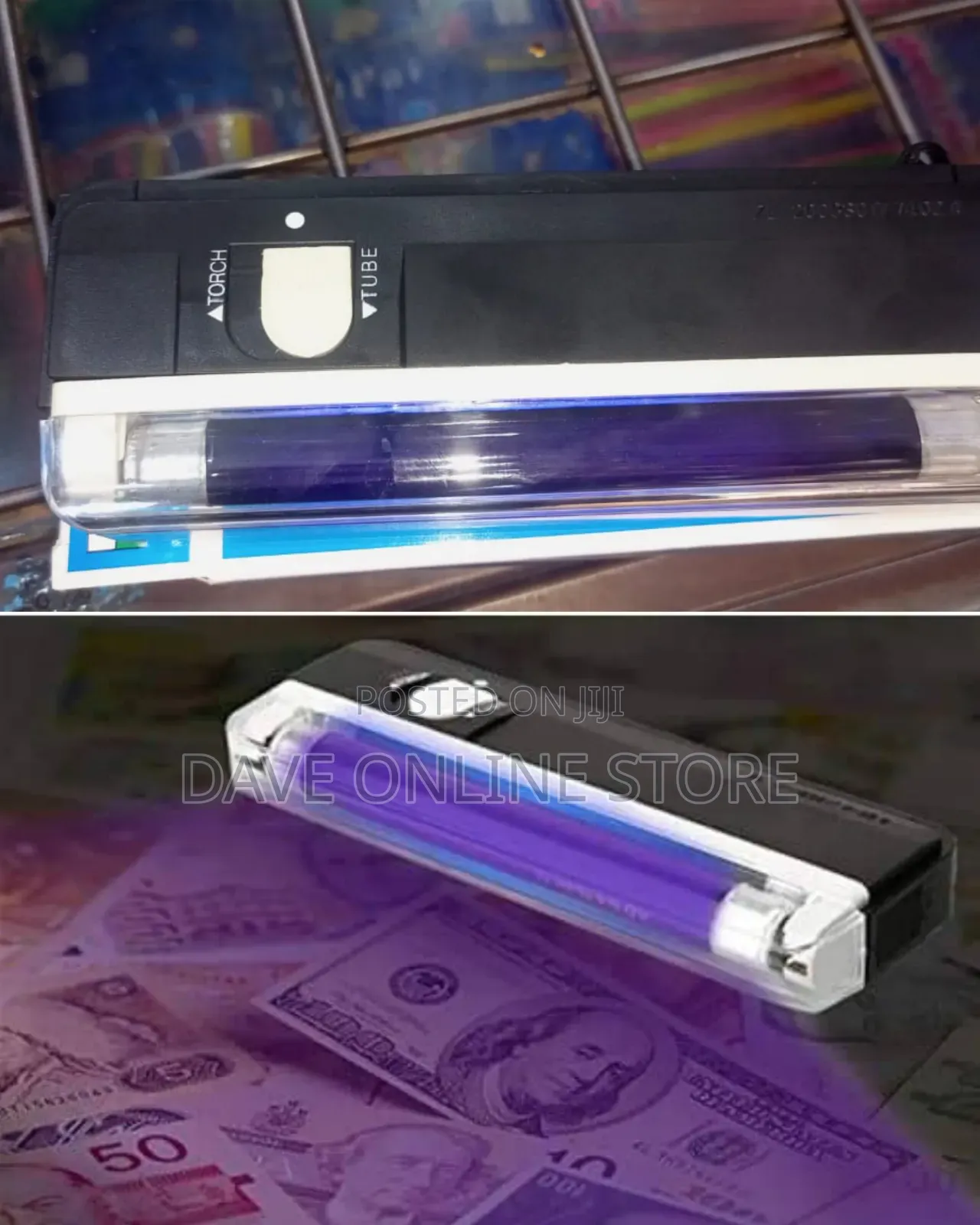 Counterfeit Money Detector, Portable UV Bank Note Checker